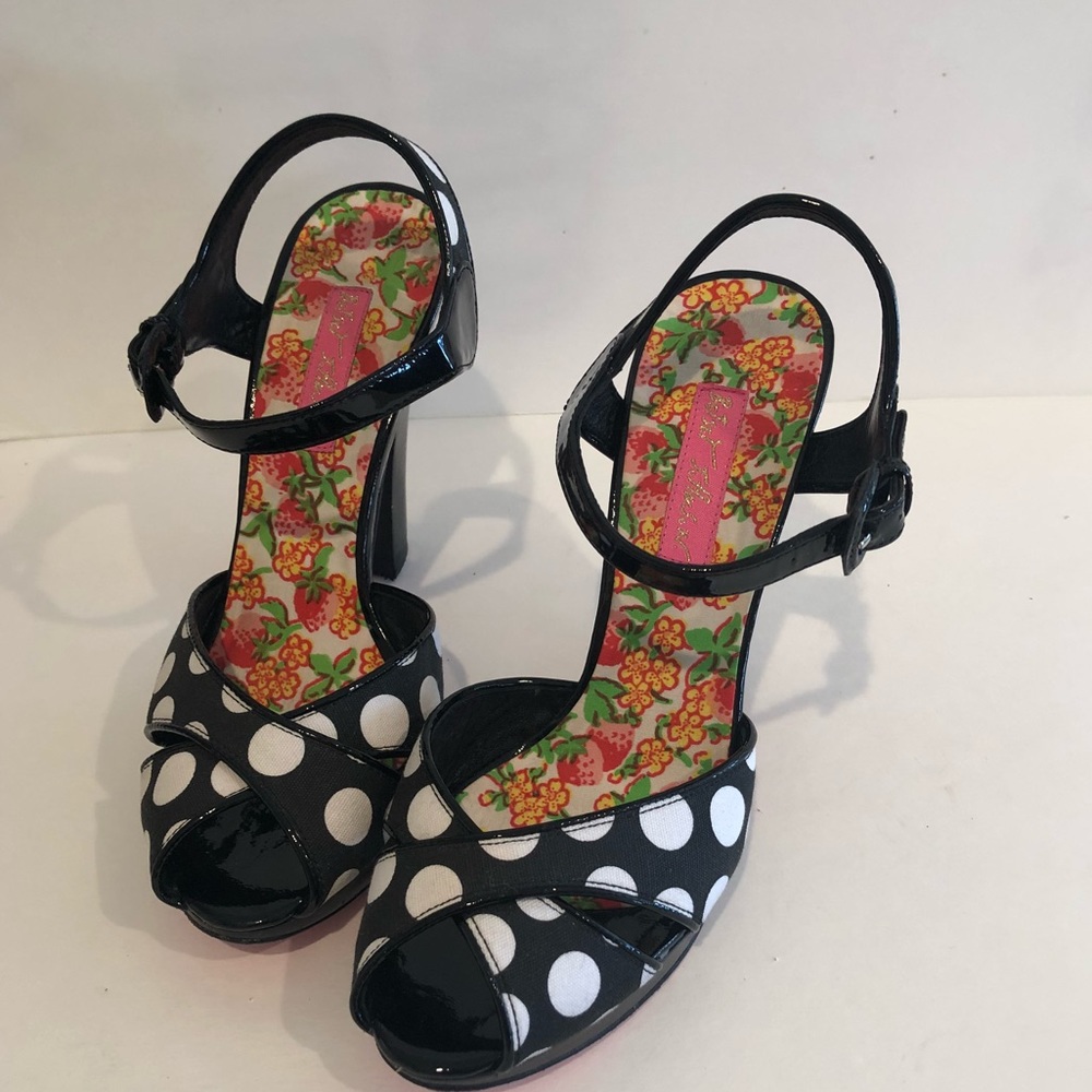 BETSEY JOHNSON DESIGNER HEELS